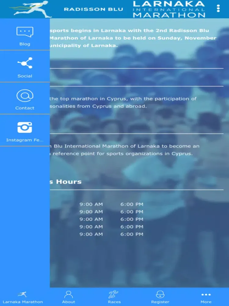 Larnaka International Marathon iPad  স্ক্রিনশট