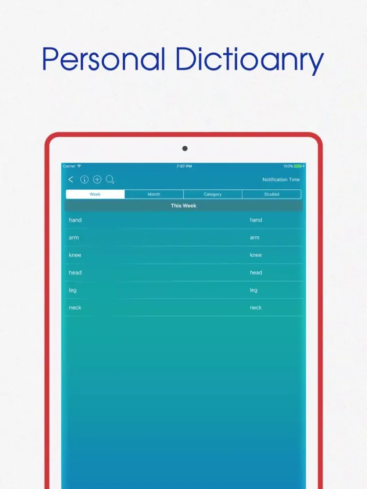 Ảnh chụp màn hình của Offline Learn Chinese language iPad 