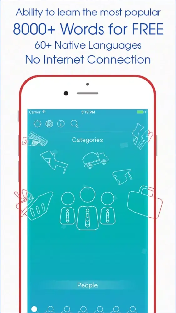 Ảnh chụp màn hình của Offline Learn Chinese language