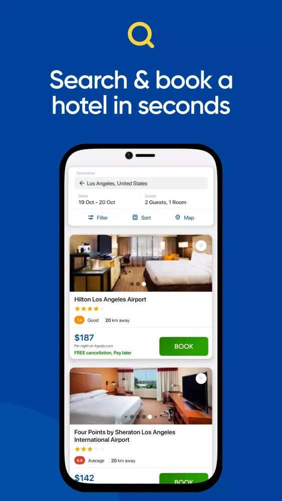 Скриншоты Last Minute Hotel Booking