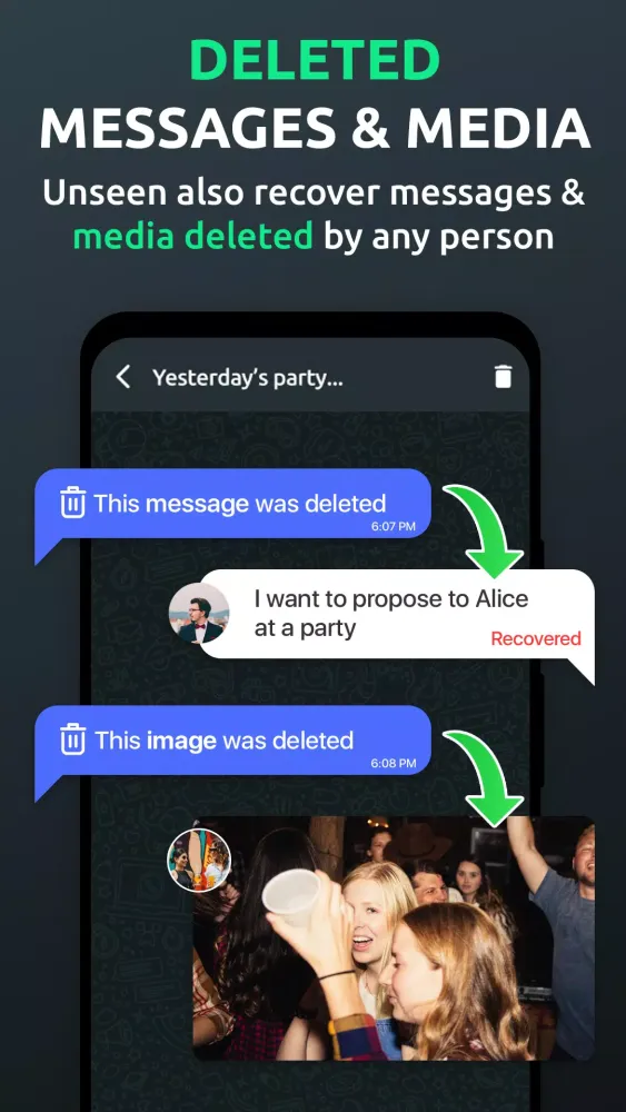 Hide Last Seen & Blue Tick Screenshots