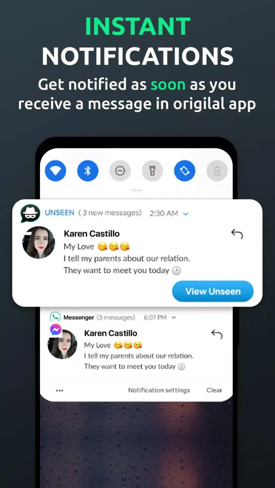 Hide Last Seen & Blue Tick Screenshots