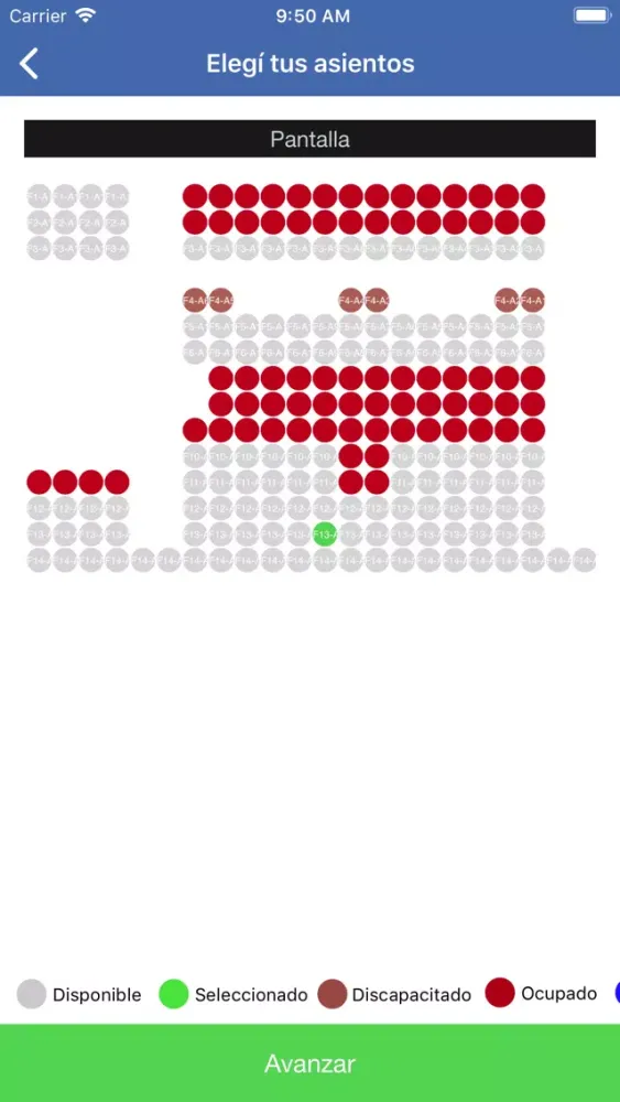Cines Showcase ARG應用截圖