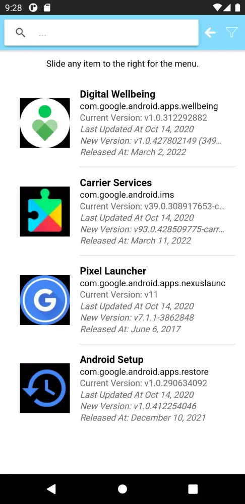 Capturas de pantalla de Update Tool: Check & Find All