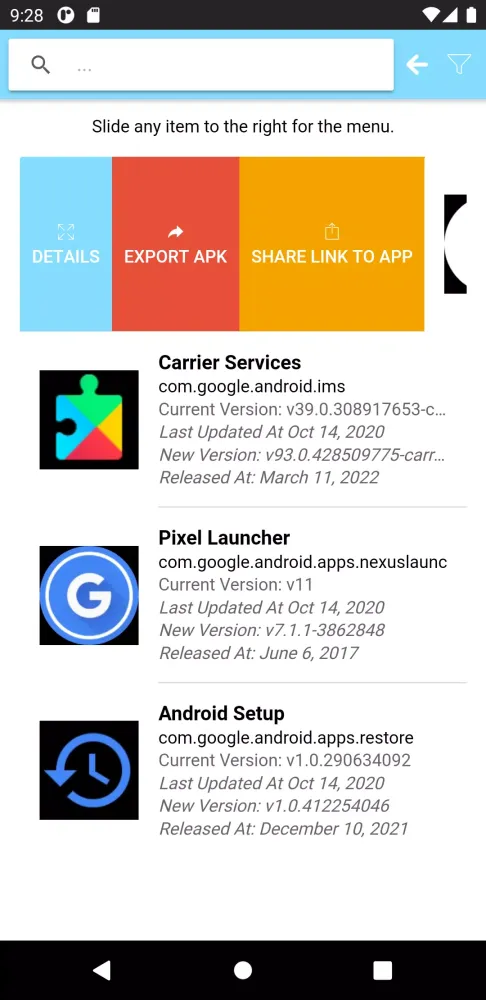 Capturas de pantalla de Update Tool: Check & Find All