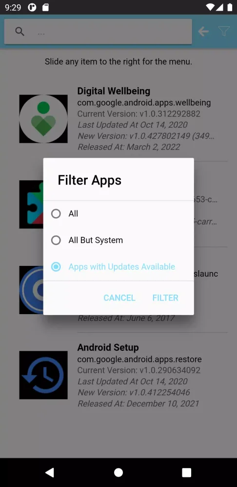 Capturas de pantalla de Update Tool: Check & Find All