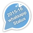 latest whatsapp status 2015-16