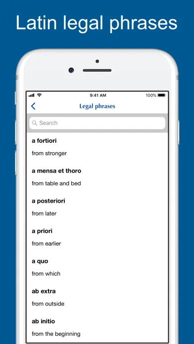 Скриншоты Latin phrases and vocabulary