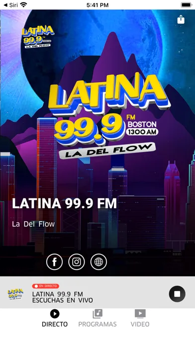 Latina 99.9 Fm Ekran Görüntüleri