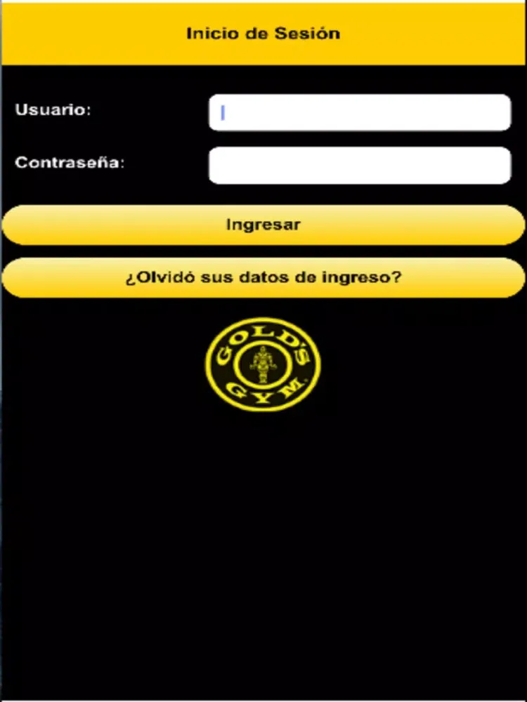 GoldsGym CR iPad  Screenshots