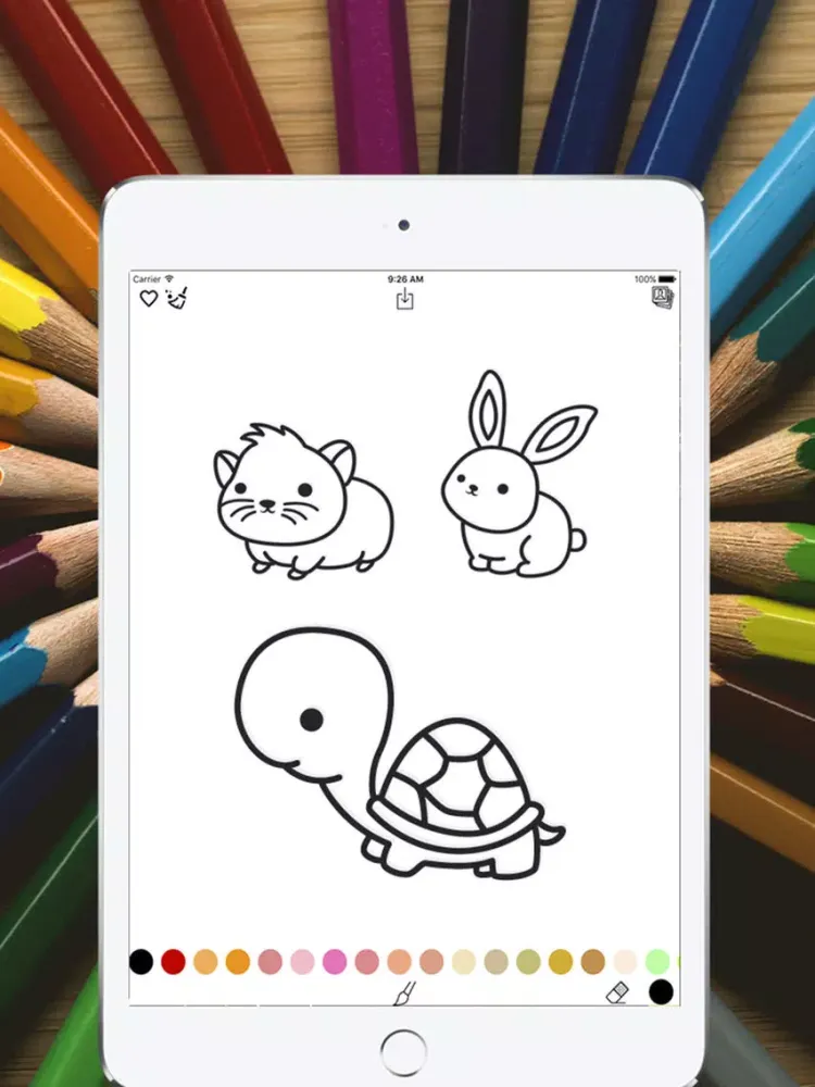 Drawing Desk - Draw, Paint, Doodle, Sketch iPad  سکرین شاٹس