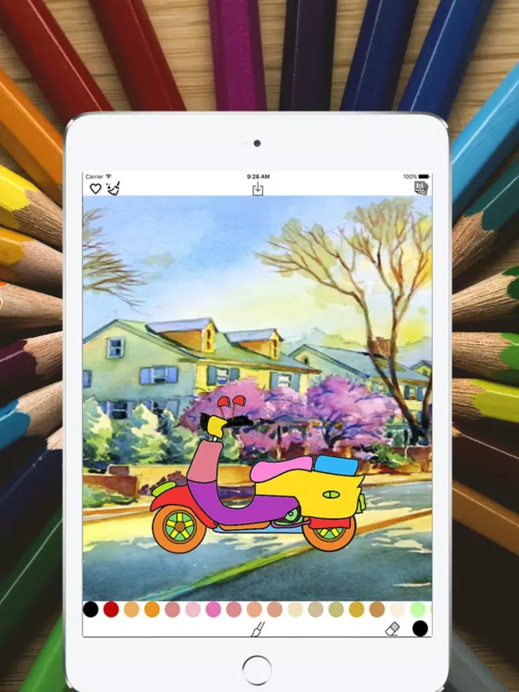 Drawing Desk - Draw, Paint, Doodle, Sketch iPad  سکرین شاٹس