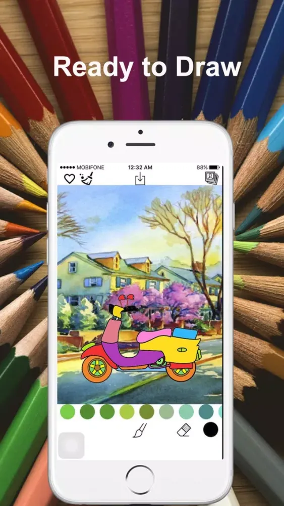 Drawing Desk - Draw, Paint, Doodle, Sketch سکرین شاٹس