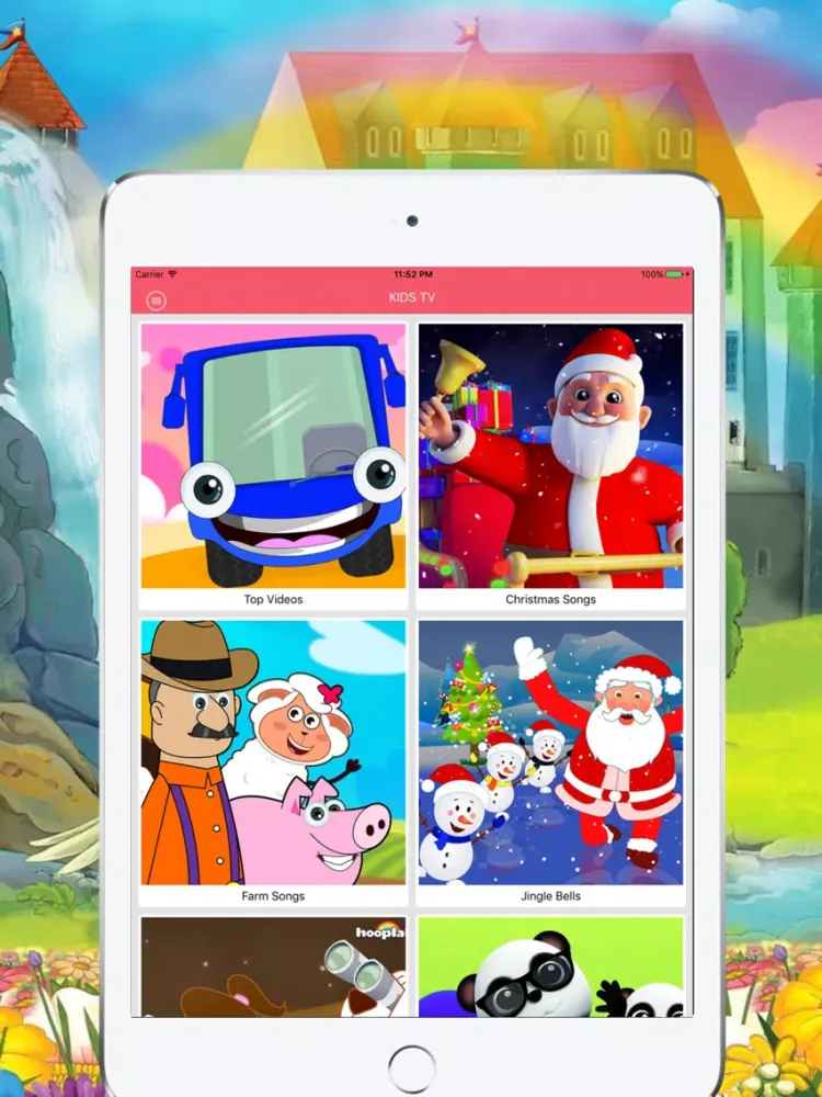 Kids Songs - Free Kids Music for YouTube Kids iPad  Screenshots