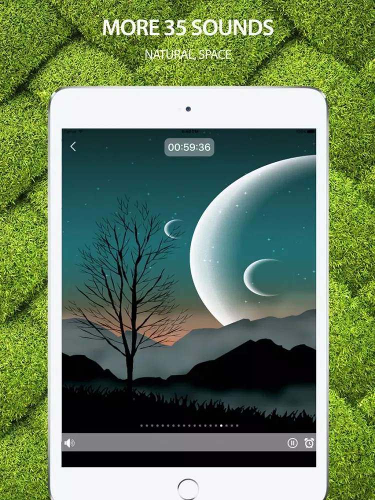 Screenshot di Sleep Sounds: Melodies of life, relax sounds iPad 