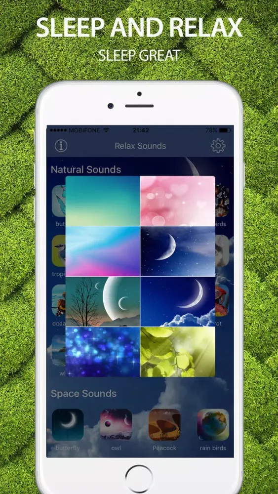 Screenshot di Sleep Sounds: Melodies of life, relax sounds