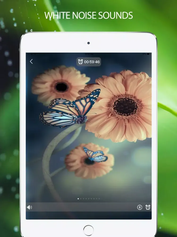 White Noise : Calm, stress reduction, relaxing. iPad  Ekran Görüntüleri