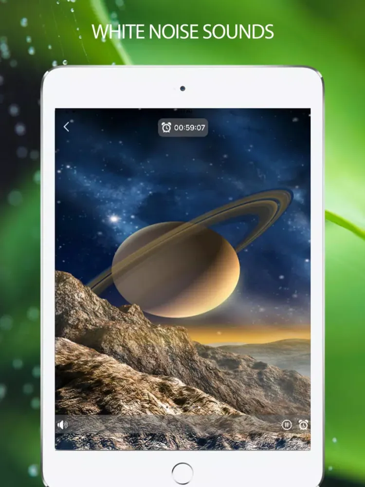 White Noise : Calm, stress reduction, relaxing. iPad  Ekran Görüntüleri
