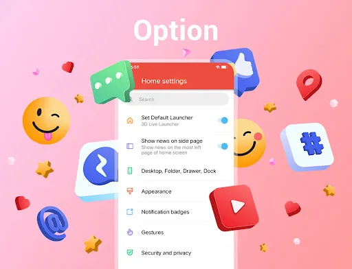 3D Launcher -Perfect 3D Launch Screenshots