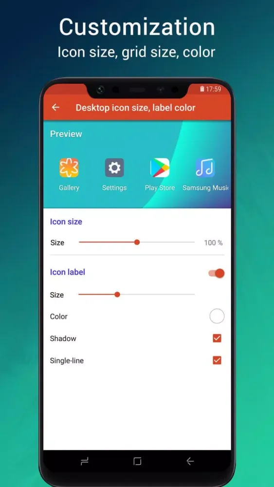 MiX Launcher Screenshots
