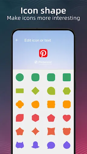 Pie Launcher version 2024 स्क्रीनशॉट