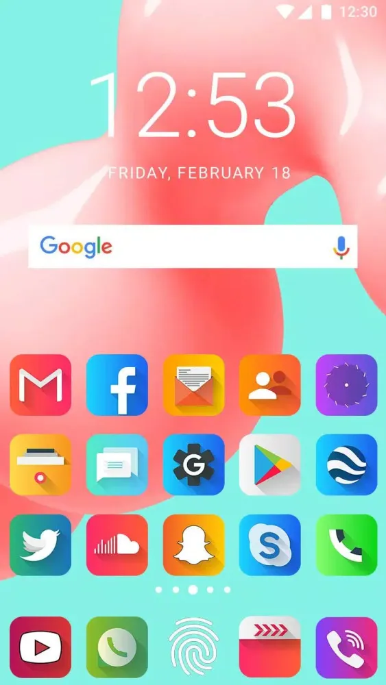 Zrzuty ekranu Theme of Samsung Galaxy A90 5G