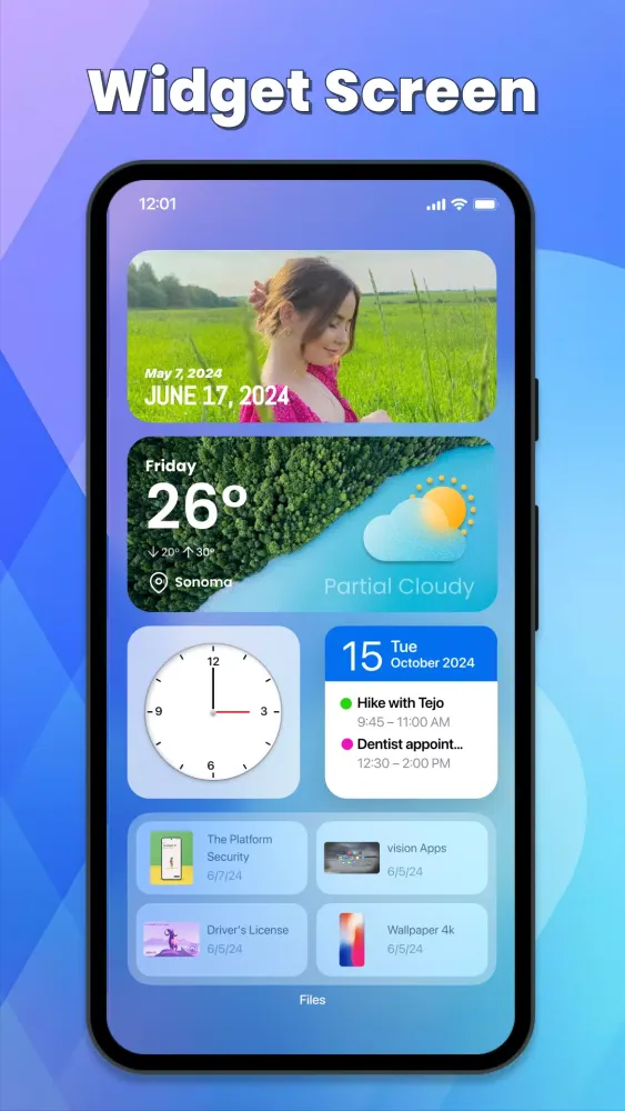 Zrzuty ekranu Launcher OS 2024
