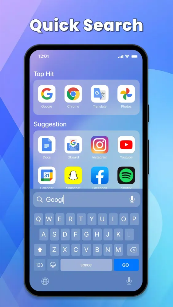 Zrzuty ekranu Launcher OS 2024