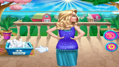 Capturas de pantalla de Laundry Mania: Daycare Activities Games For Girls
