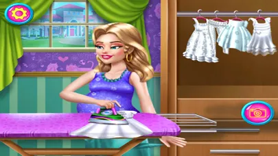 Capturas de pantalla de Laundry Mania: Daycare Activities Games For Girls
