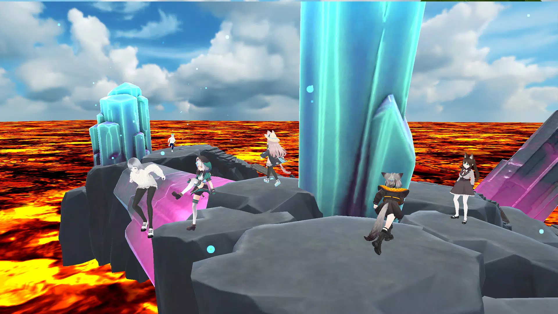 The floor is lava Screenshots