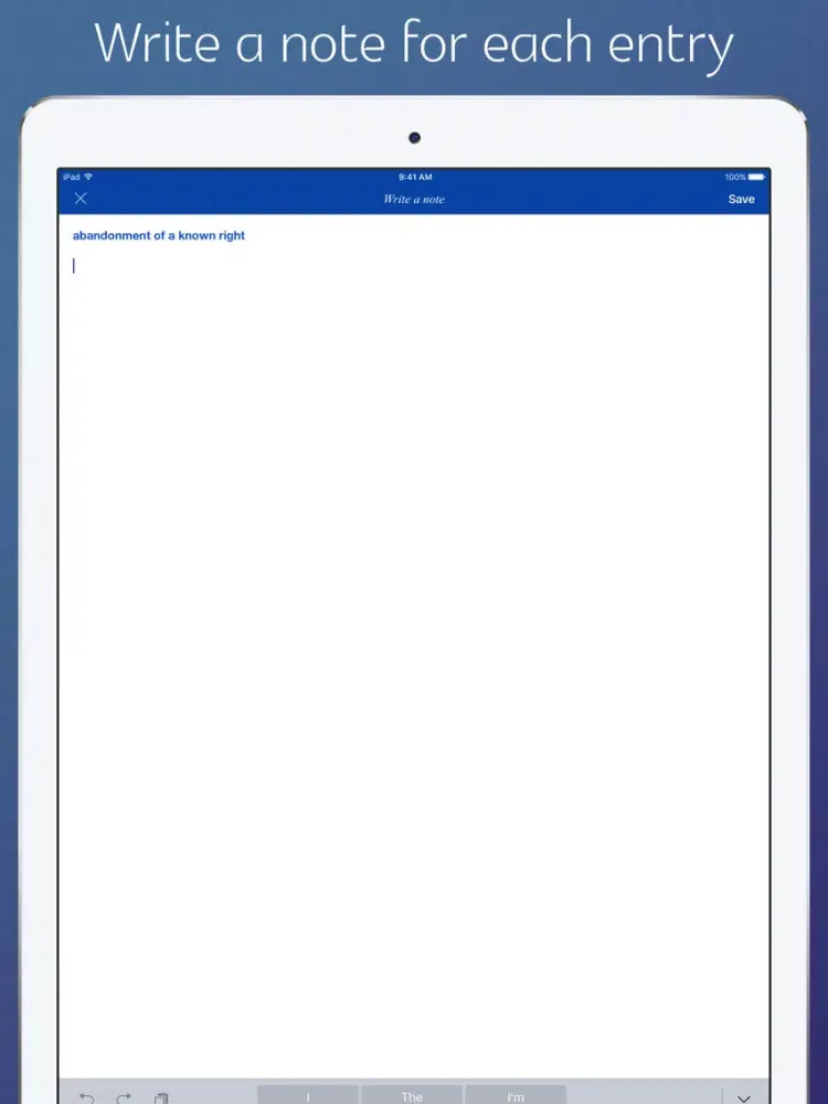 Ảnh chụp màn hình của Law Dictionary - combined version iPad 