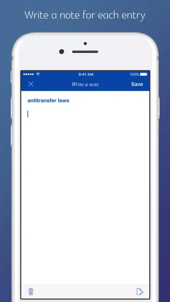 Ảnh chụp màn hình của Law Dictionary - combined version
