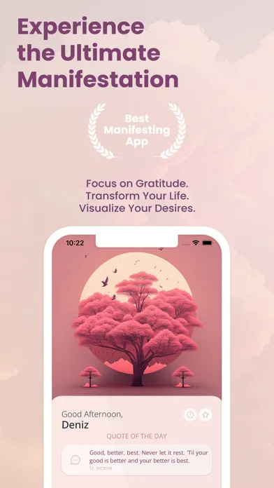 Tangkapan skrin Law of Attraction - Manolis