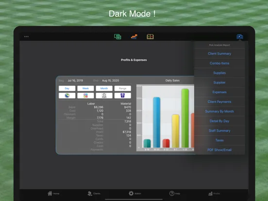 LawnCare Pro Invoicing & More iPad 应用截图