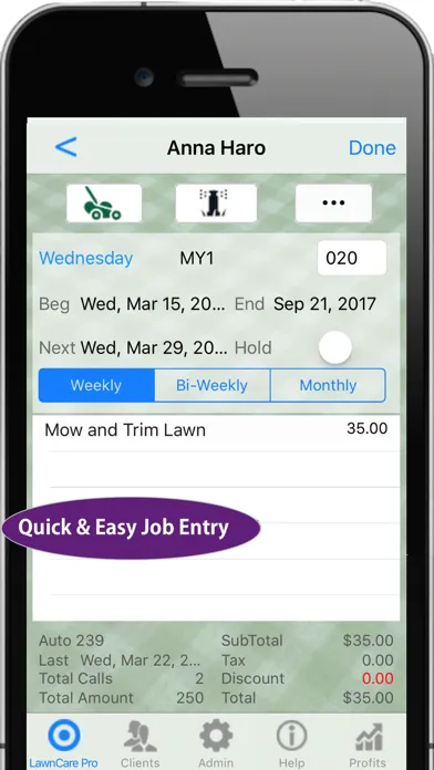 LawnCare Pro Invoicing & More应用截图