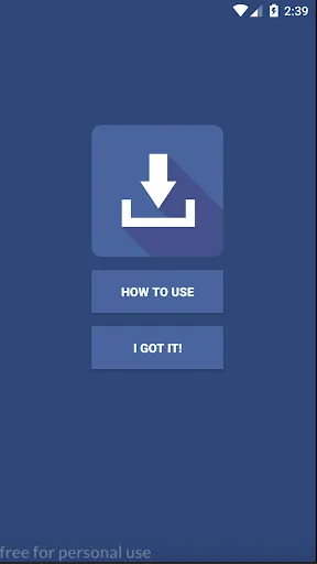 Ảnh chụp màn hình của Video Downloader for Facebook