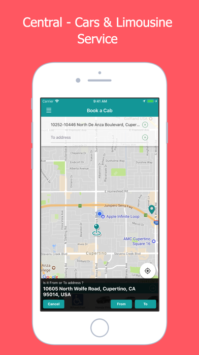 Скриншоты Central Car & Taxi Service