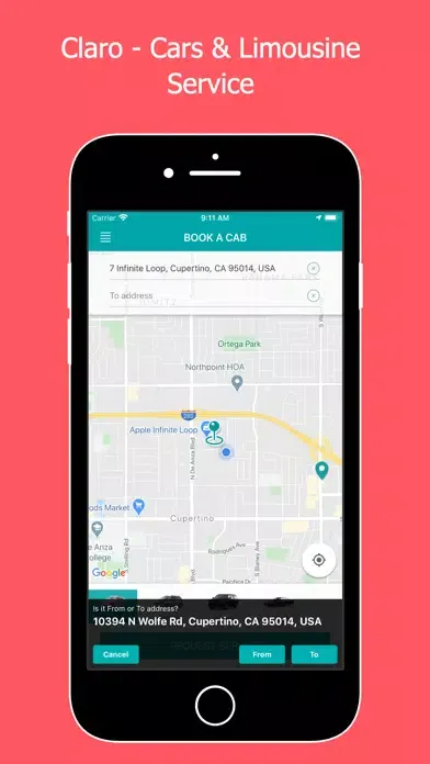 Claro Taxi Screenshots