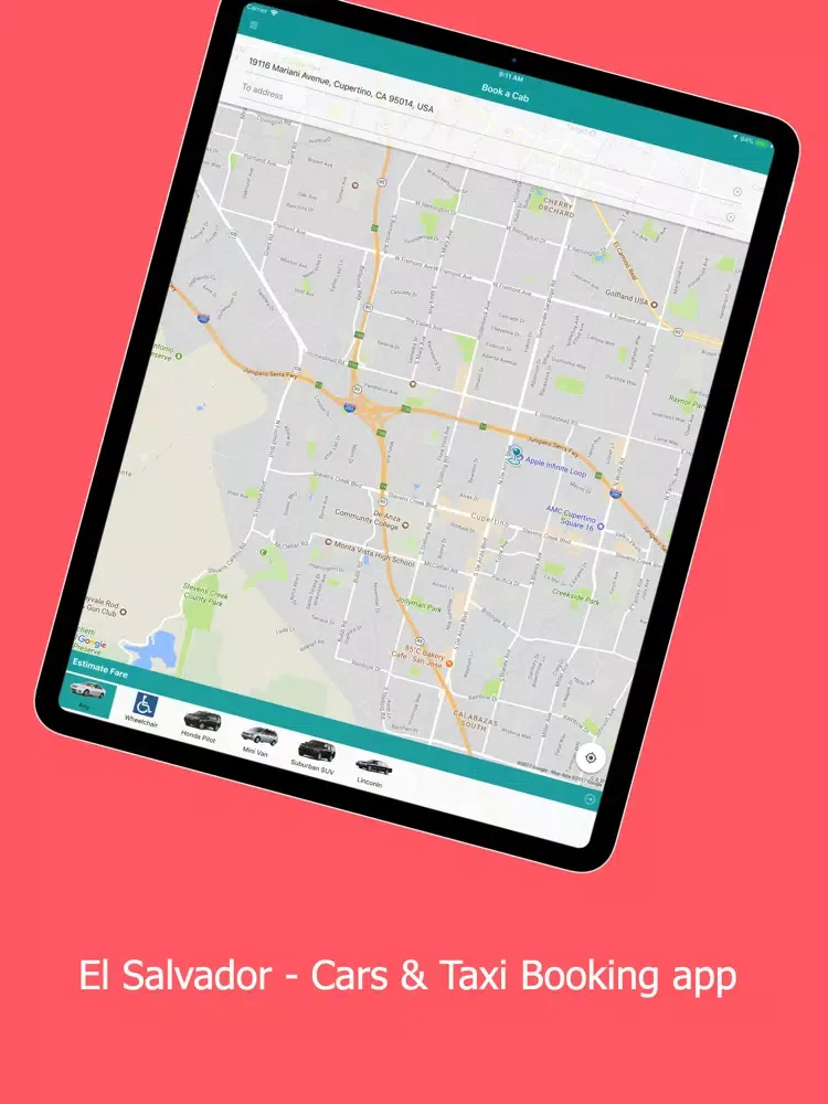 Zrzuty ekranu El Salvador Car Service iPad 