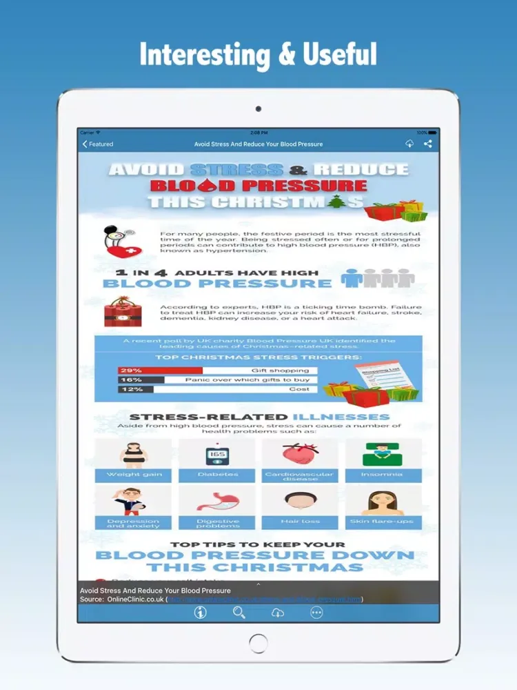 Daily Infographic iPad  स्क्रीनशॉट