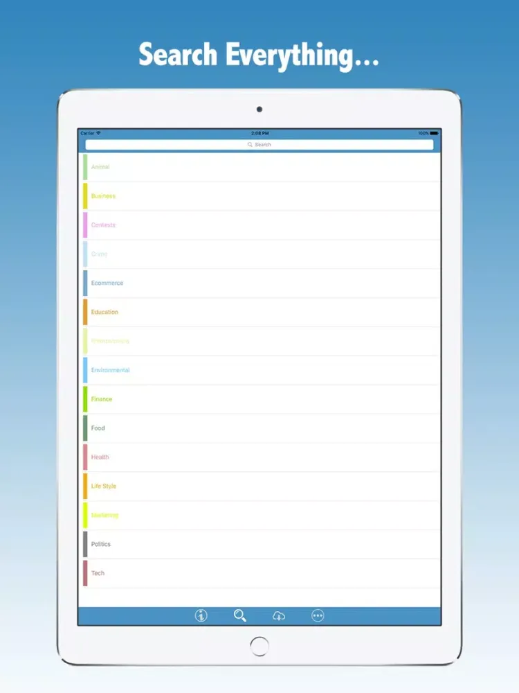 Daily Infographic iPad  स्क्रीनशॉट