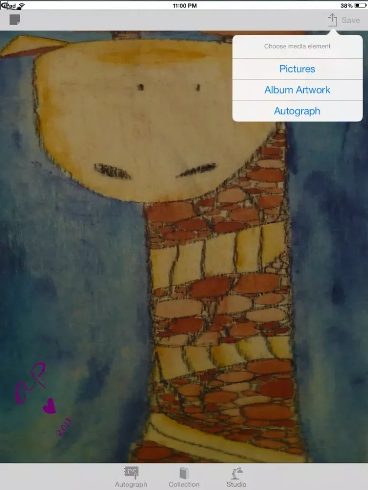 Autograph Studio Lite iPad  স্ক্রিনশট