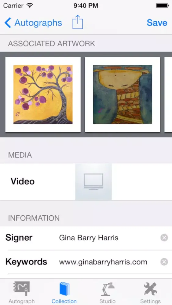 Autograph Studio Lite স্ক্রিনশট