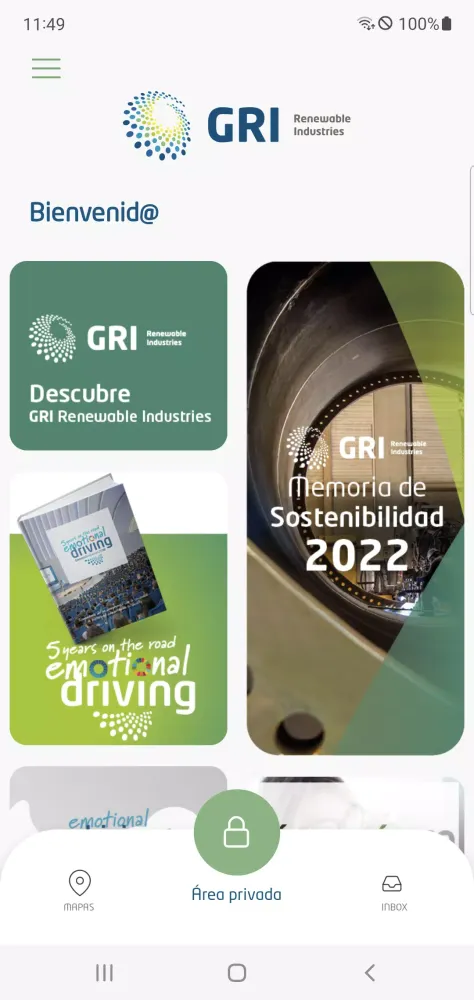 Capturas de pantalla de GRI