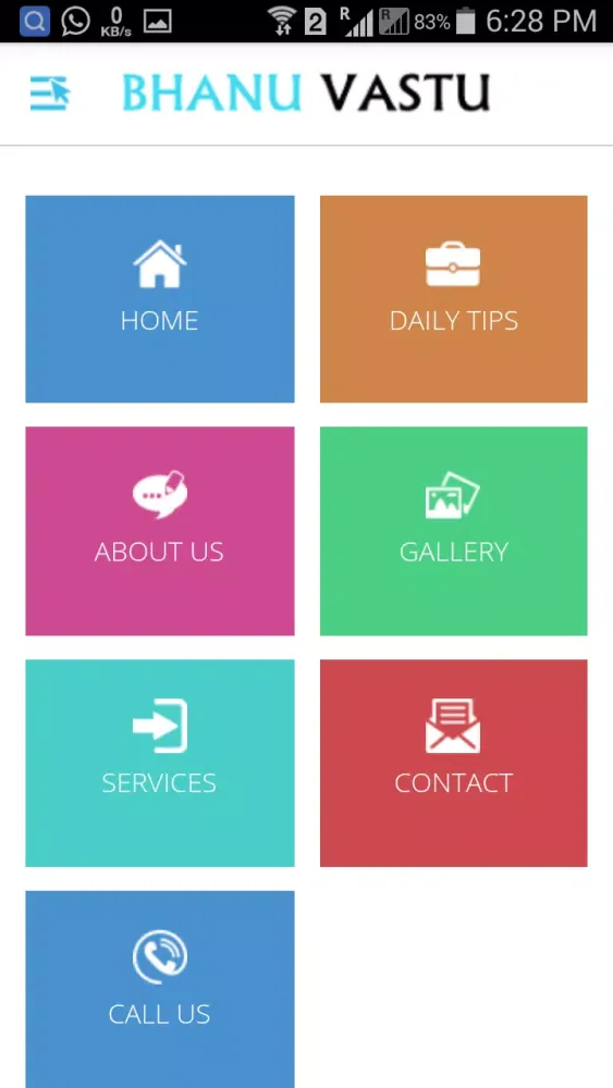 Zrzuty ekranu Bhanu Vastu Consultants