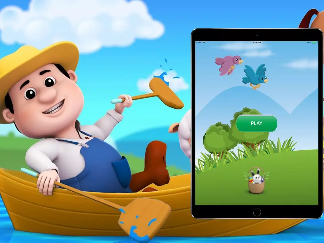 Tangkapan skrin Toddler Games: puzzles Color iPad 