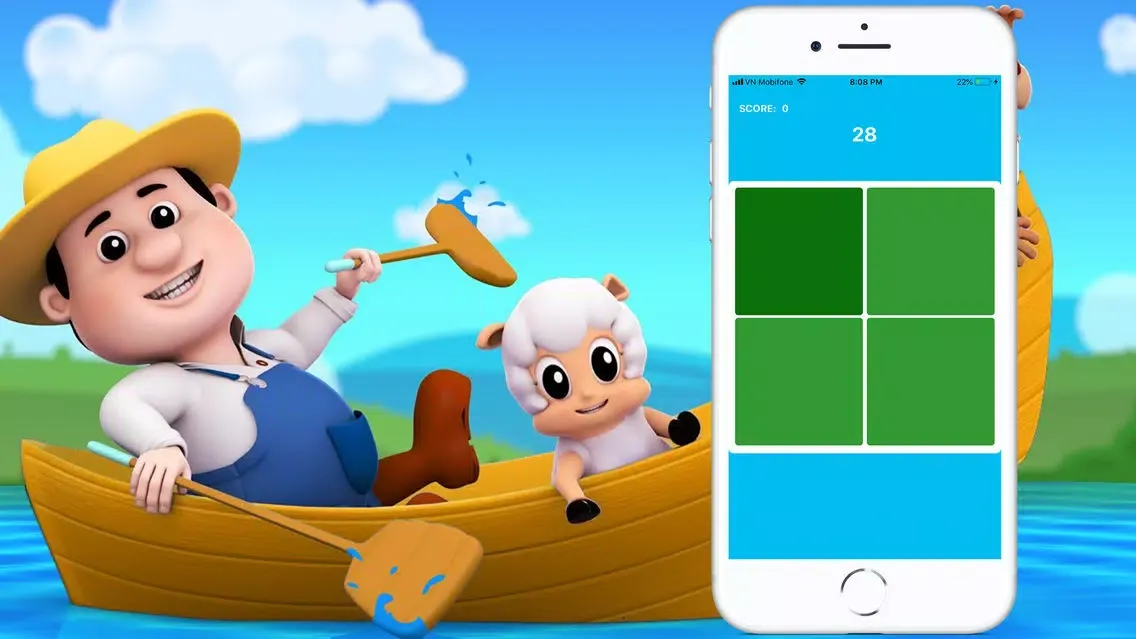 Tangkapan skrin Toddler Games: puzzles Color