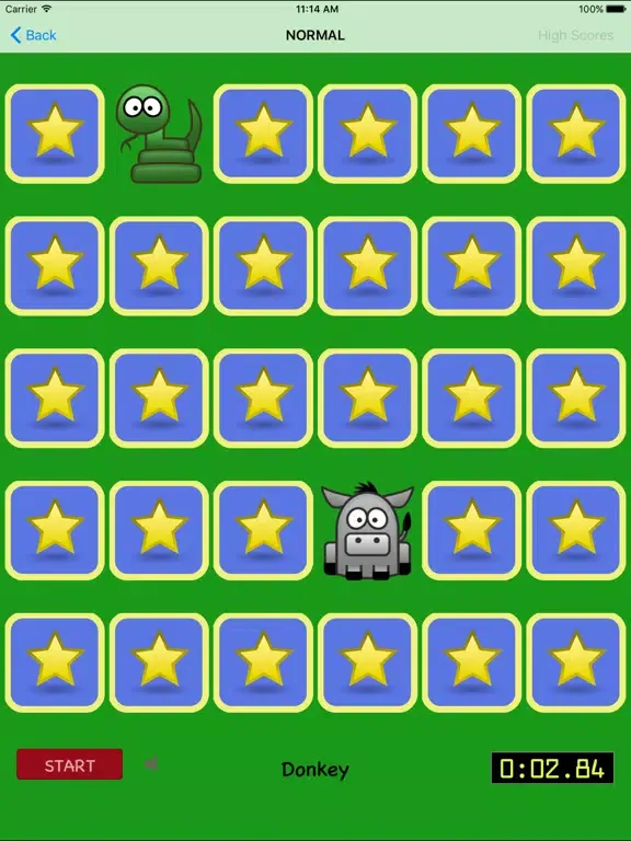 Animals Matching Game iPad  سکرین شاٹس