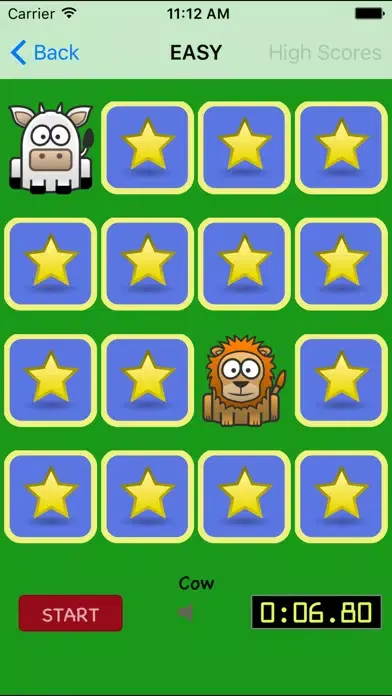 Animals Matching Game سکرین شاٹس
